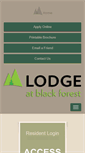 Mobile Screenshot of lodgeblackforest.com